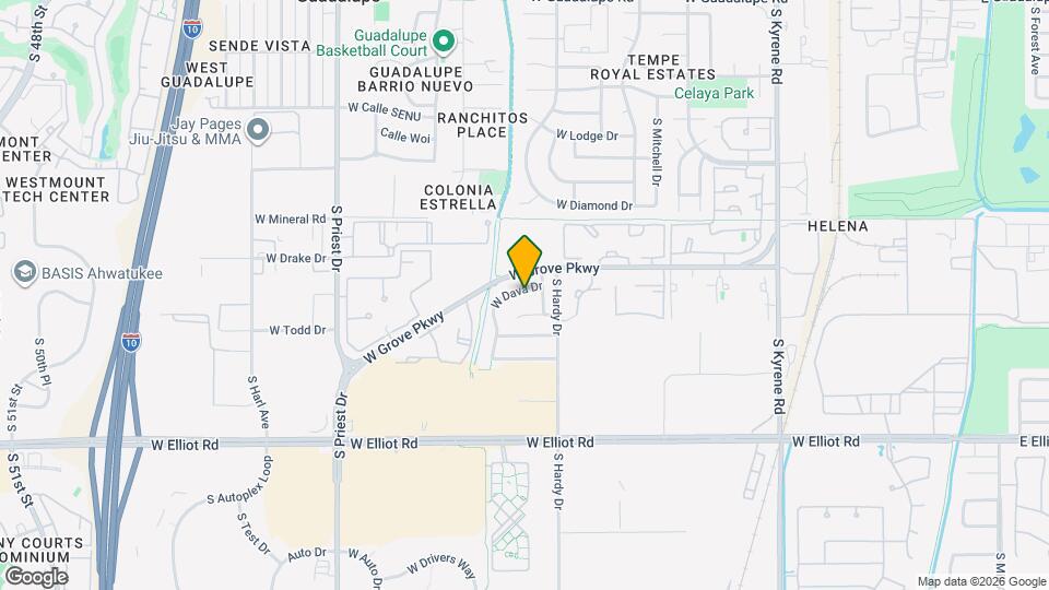 1055 W Dava Dr Map and Location Details