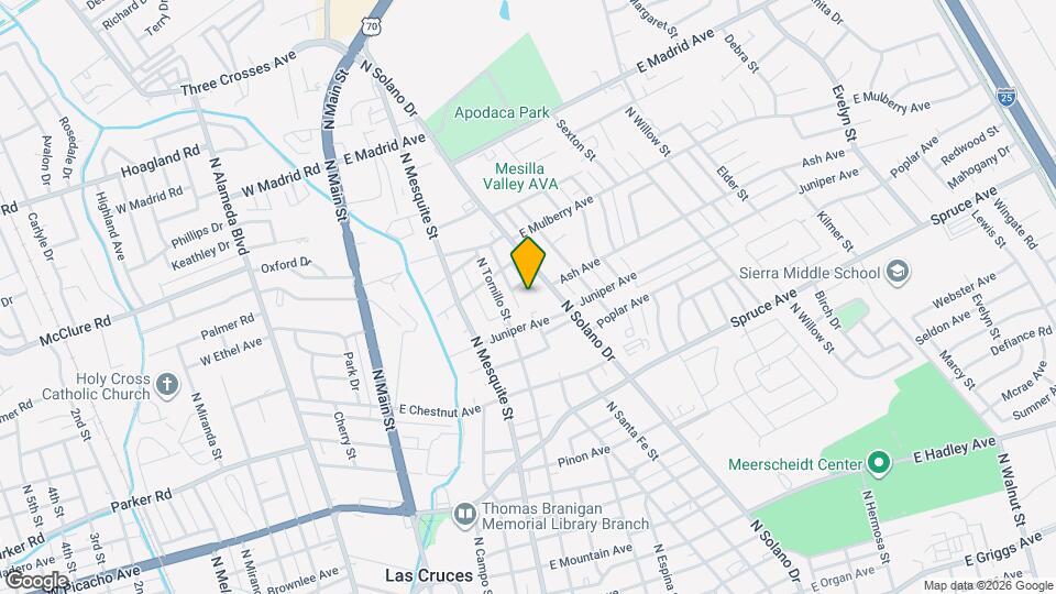 1595 Carrillo Ct Map and Location Details