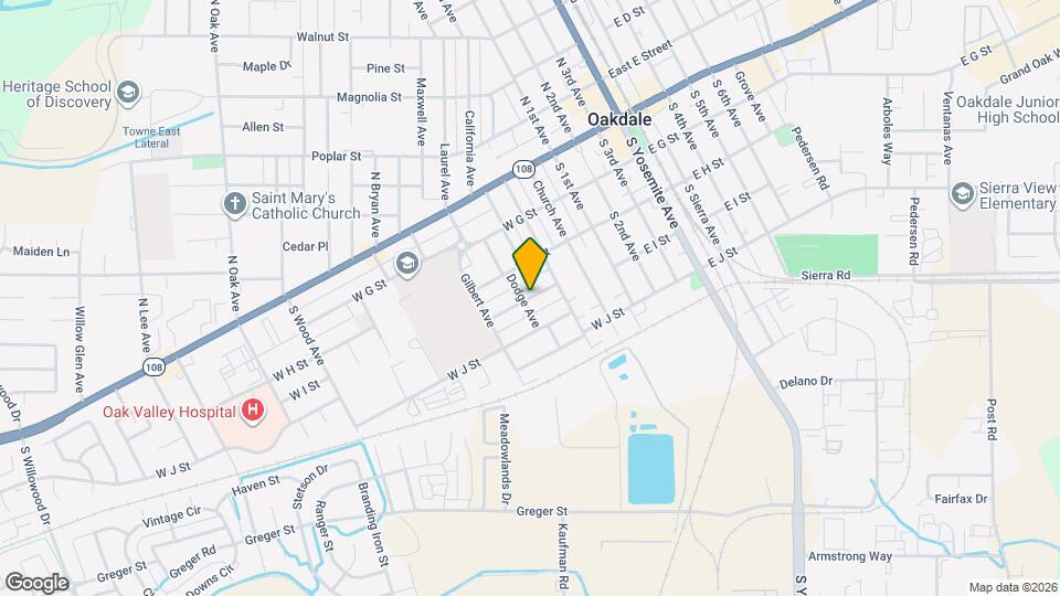 351 W I St Map and Location Details