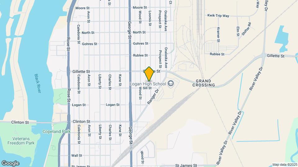 1525 Loomis Street Map and Location Details