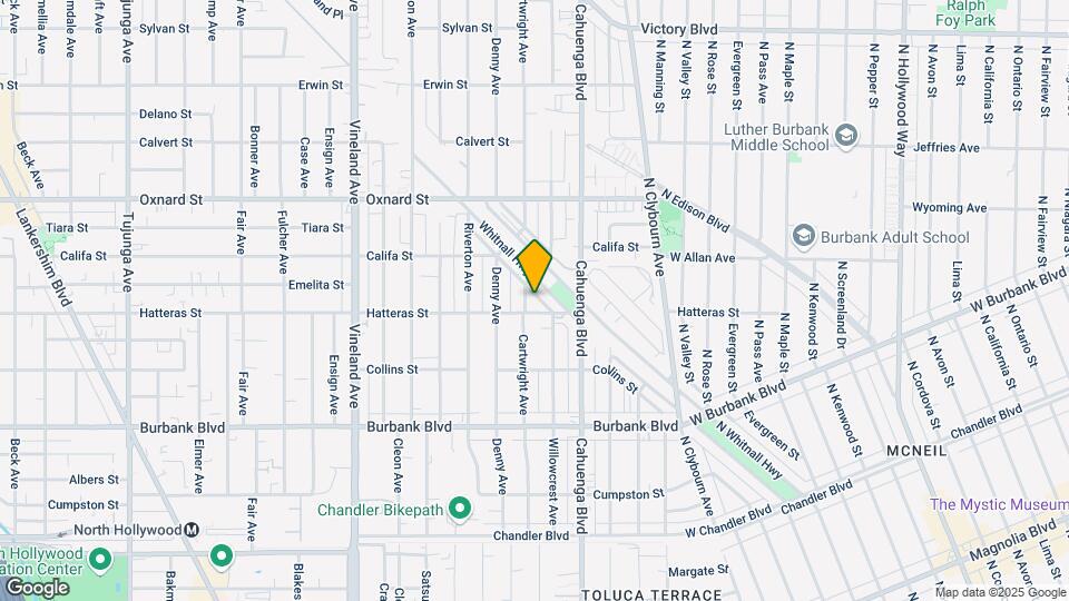 5829 Cartwright Ave Map and Location Details
