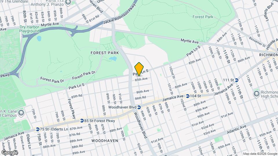 84-17 94th St Map and Location Details