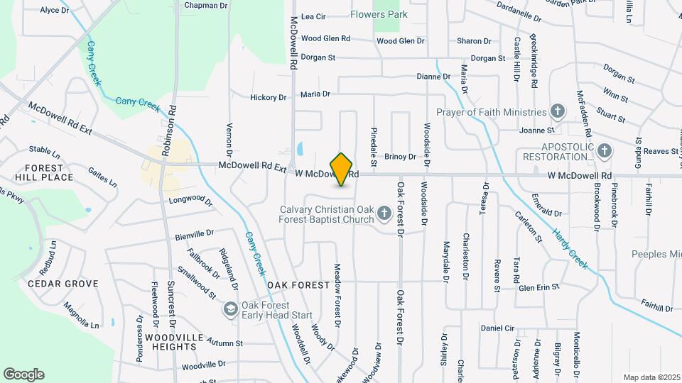 1618 Kentwood Dr Map and Location Details