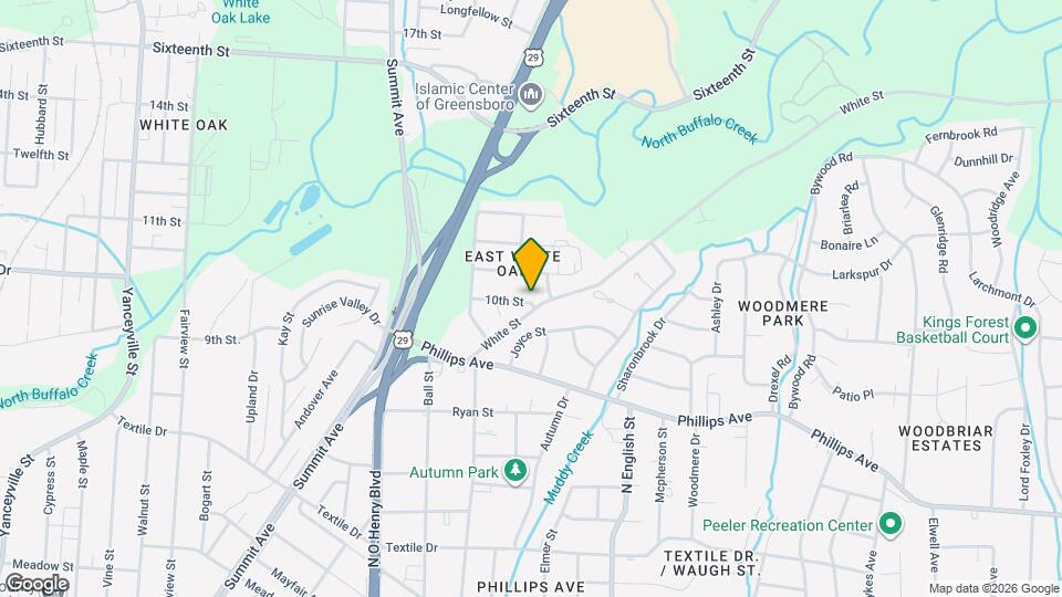 1803 10th St Map and Location Details