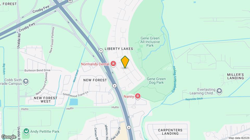 6622 Hawthorne Falls Ln Map and Location Details