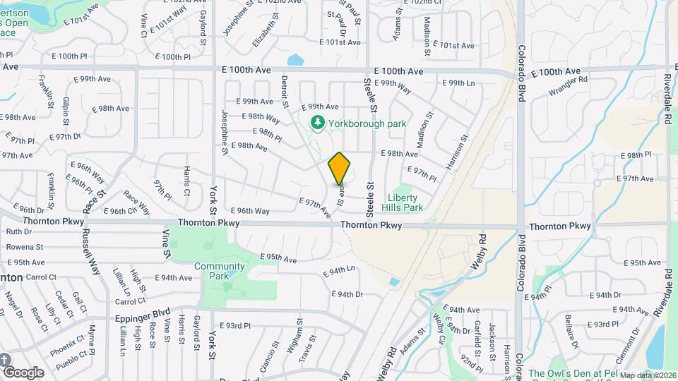 9725 Fillmore St Mapa y Detalles de la Ubicación