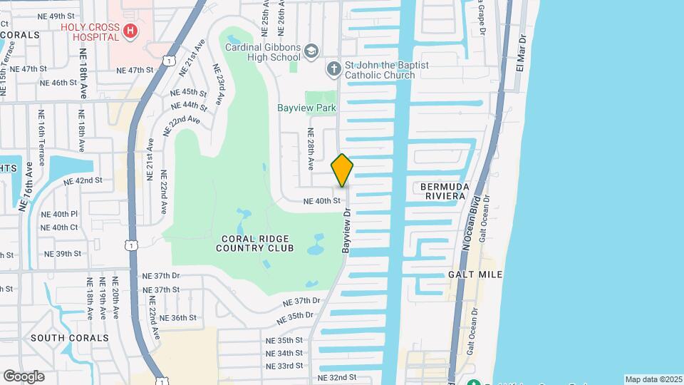 4011 Bayview Dr Map and Location Details