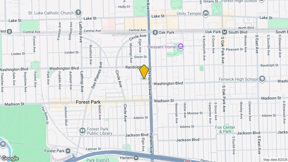 244 Elgin Ave Map and Location Details