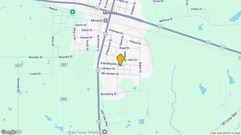 309 Landers St Mapa y Detalles de la Ubicación