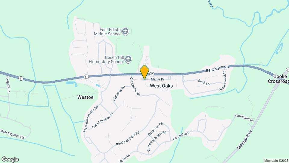 121 Sweet Gum Dr Mapa y Detalles de la Ubicación