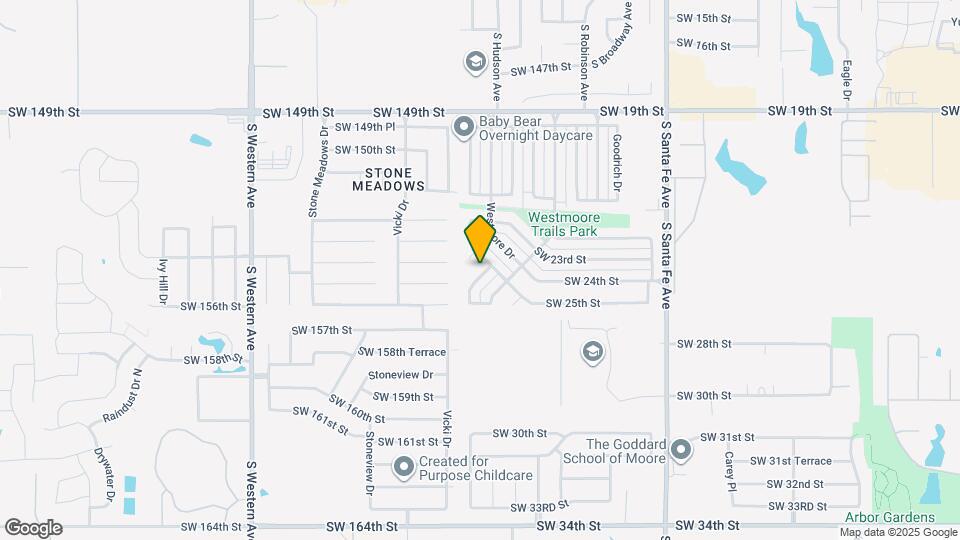 2605 Briarcliff Dr Map and Location Details