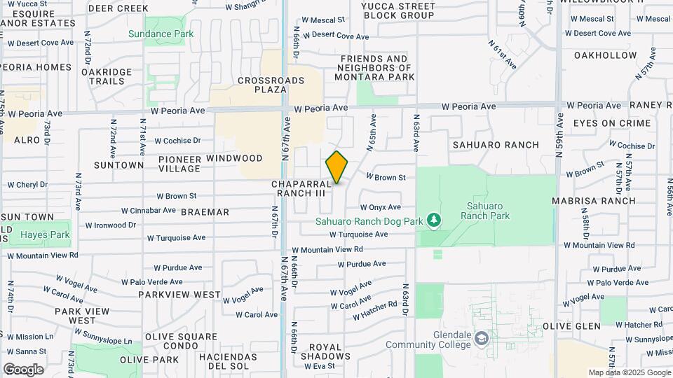 10107 N 65th Ln Mapa y Detalles de la Ubicación