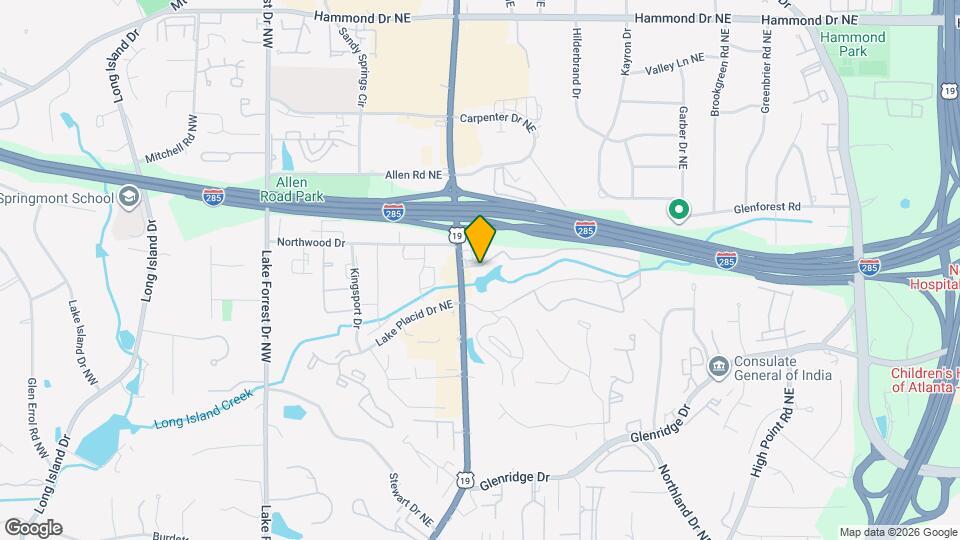 5675 Roswell Rd NE Map and Location Details