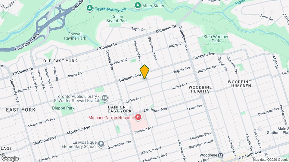 53 Virginia Ave Map and Location Details