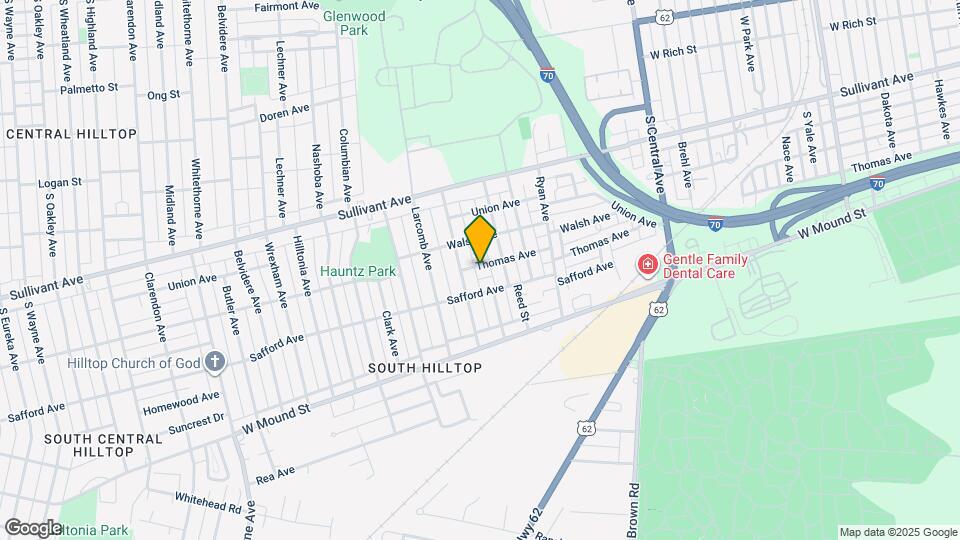 1715 Thomas Ave Map and Location Details