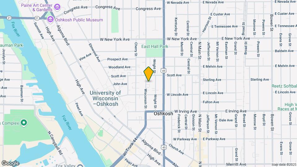 838 Wisconsin St Map and Location Details