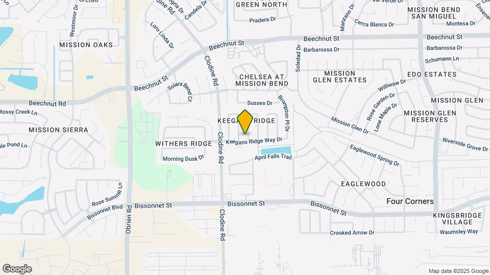 8522 Chickamauga Ln Map and Location Details