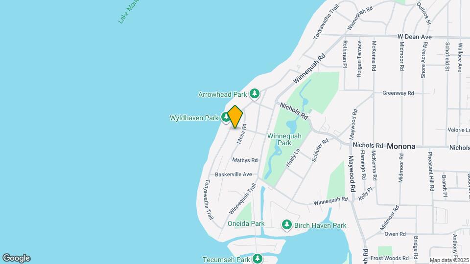 1404 Wyldhaven Ave Map and Location Details