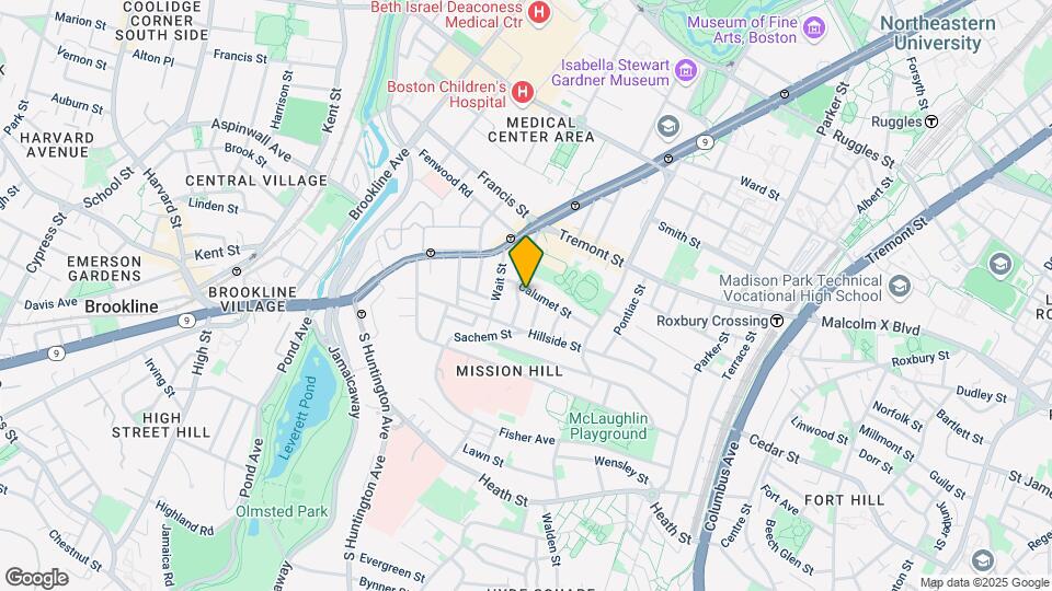 55 Calumet St, Unit 2 Map and Location Details