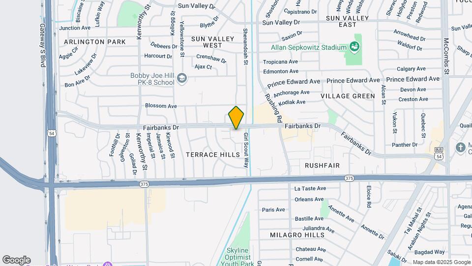 5030 Fairbanks Dr Mapa y Detalles de la Ubicación