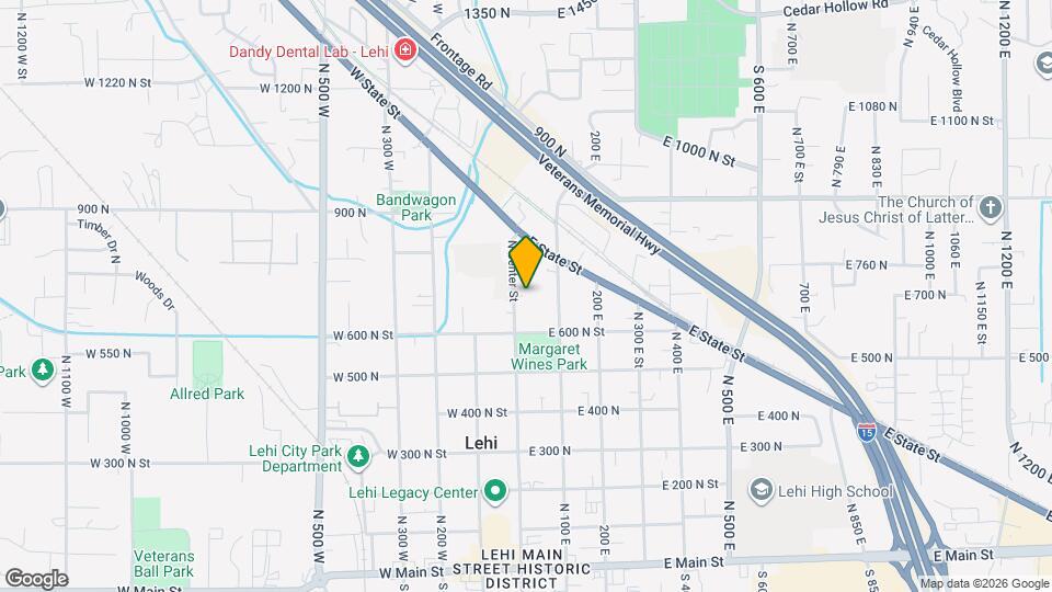 696 N Center St Map and Location Details