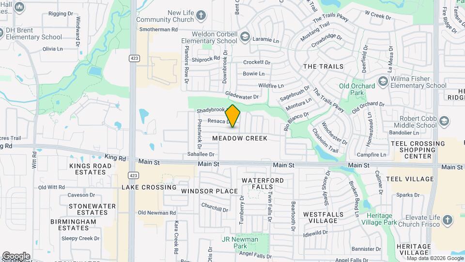 1200 Talley Ln Map and Location Details