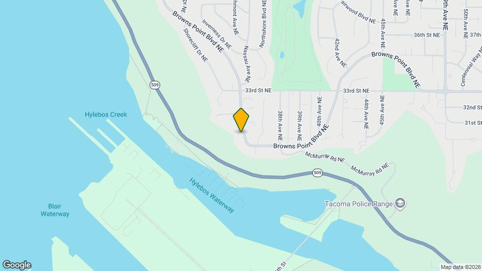 1312 Browns Point Blvd NE Map and Location Details