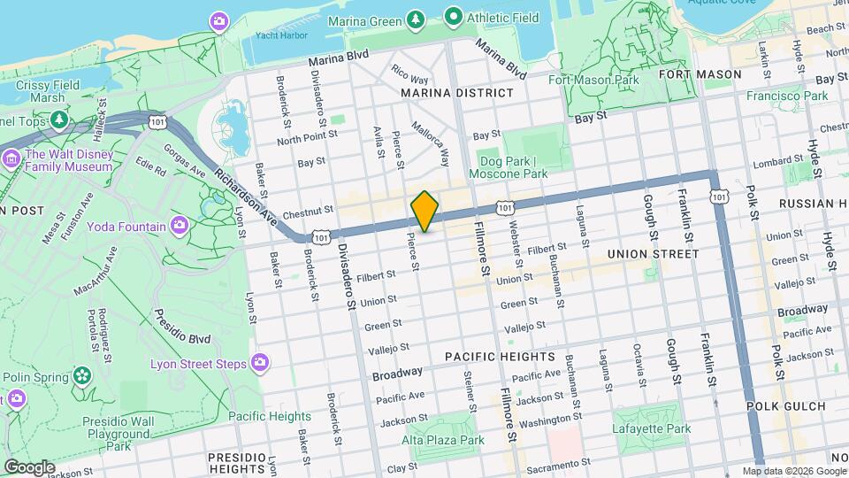 2360 Greenwich St Map and Location Details