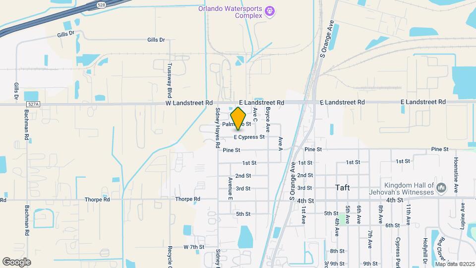 221 E Cypress St Map and Location Details