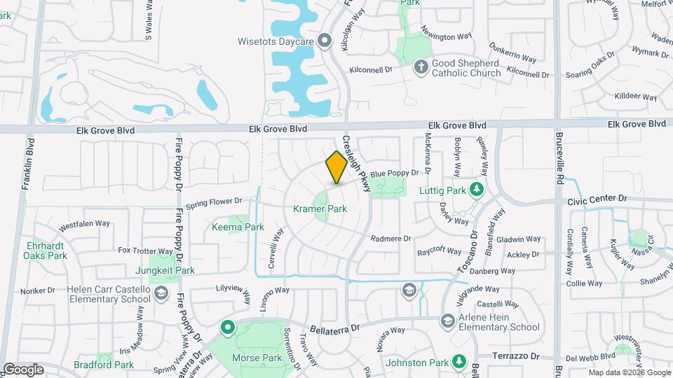 9620 Misty Blue Ct Map and Location Details