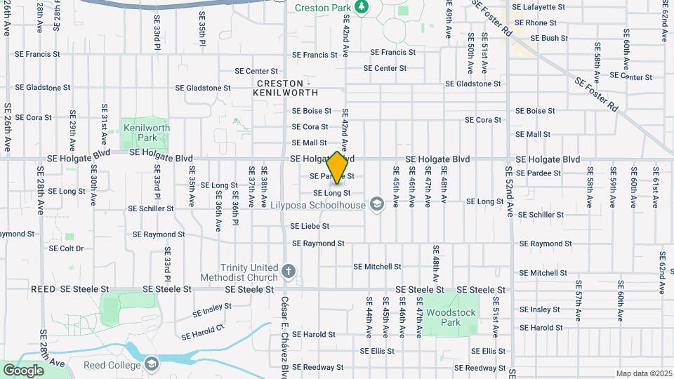 4117-4123-4123 SE Long St Map and Location Details