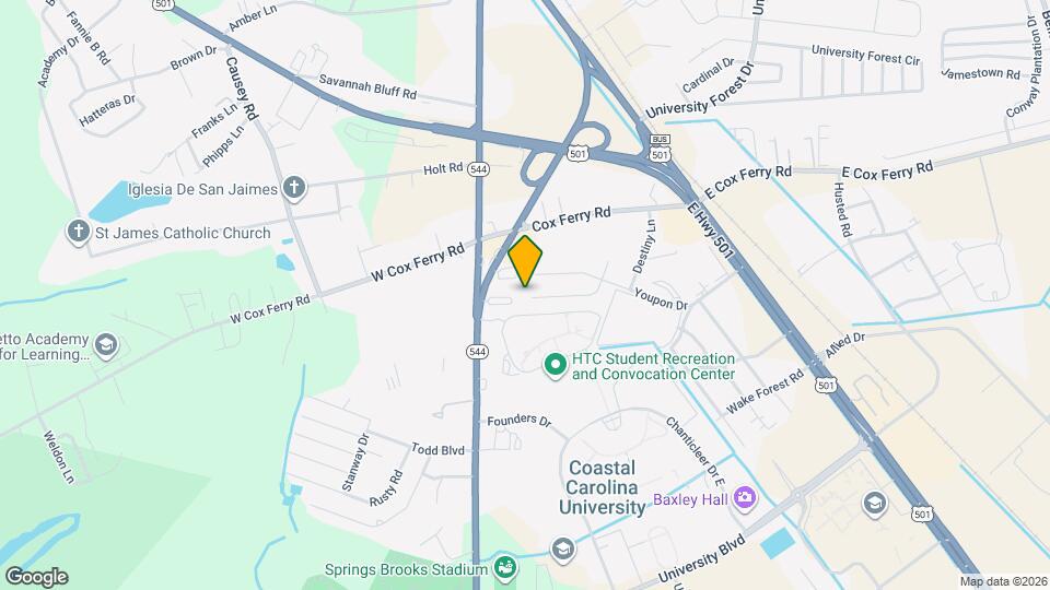 1854 Juniper Dr Mapa y Detalles de la Ubicación