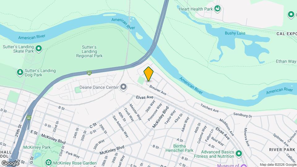 3817 Breuner Ave Map and Location Details