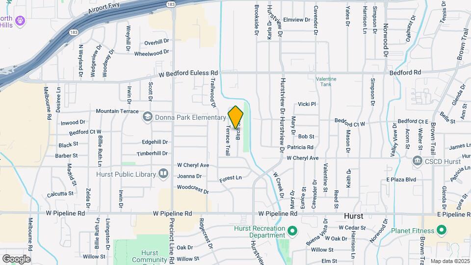 1129 Birch St Map and Location Details