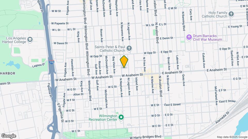 828 N Neptune Ave Mapa y Detalles de la Ubicación