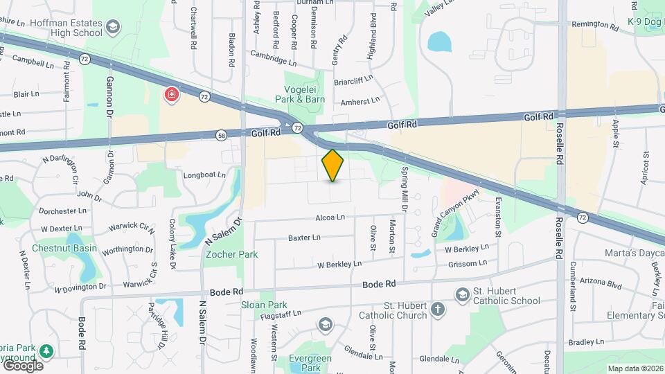 580 Mesa Dr, Unit 201 Map and Location Details
