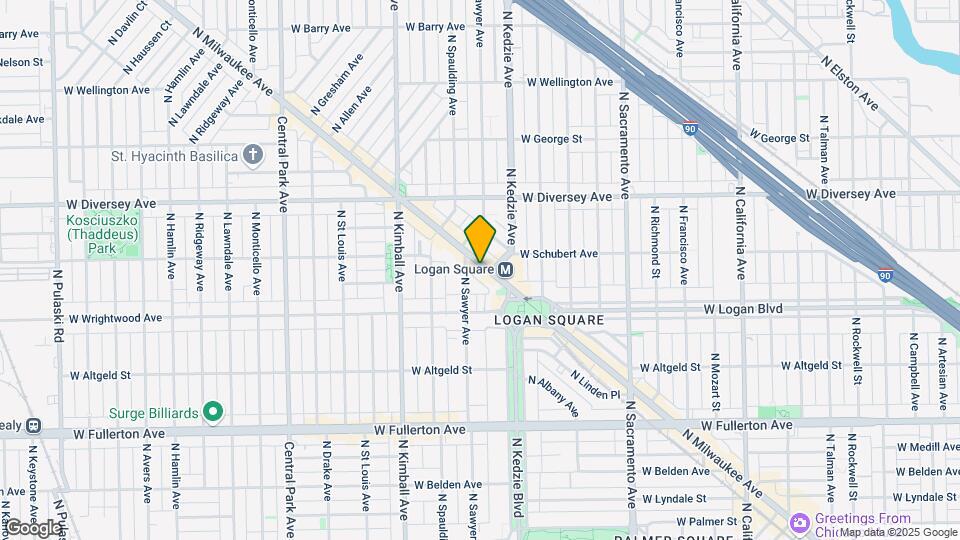 2650 N Milwaukee Ave, Unit 2 Map and Location Details