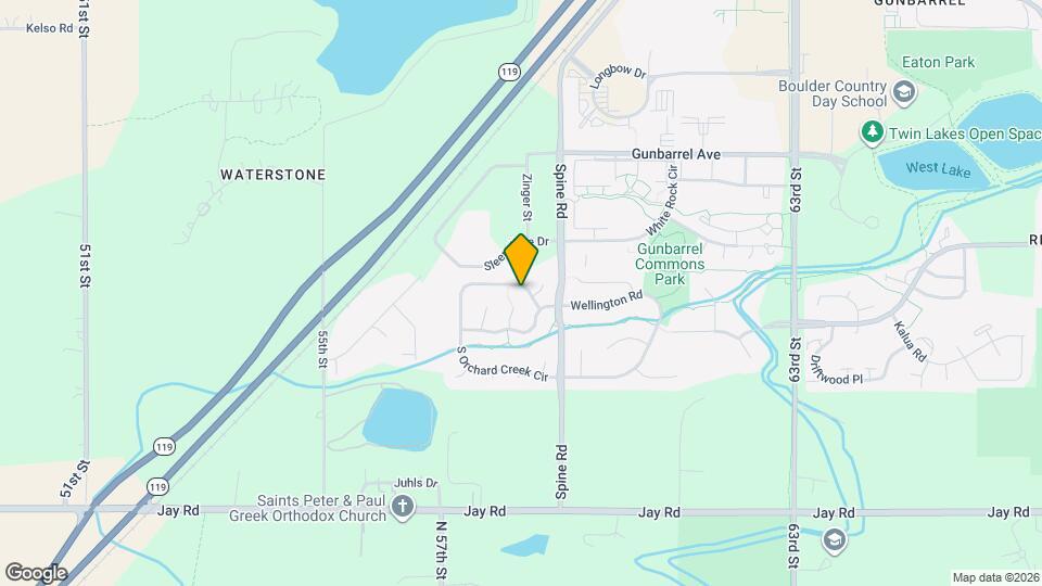 5874 N Orchard Creek Cir Map and Location Details