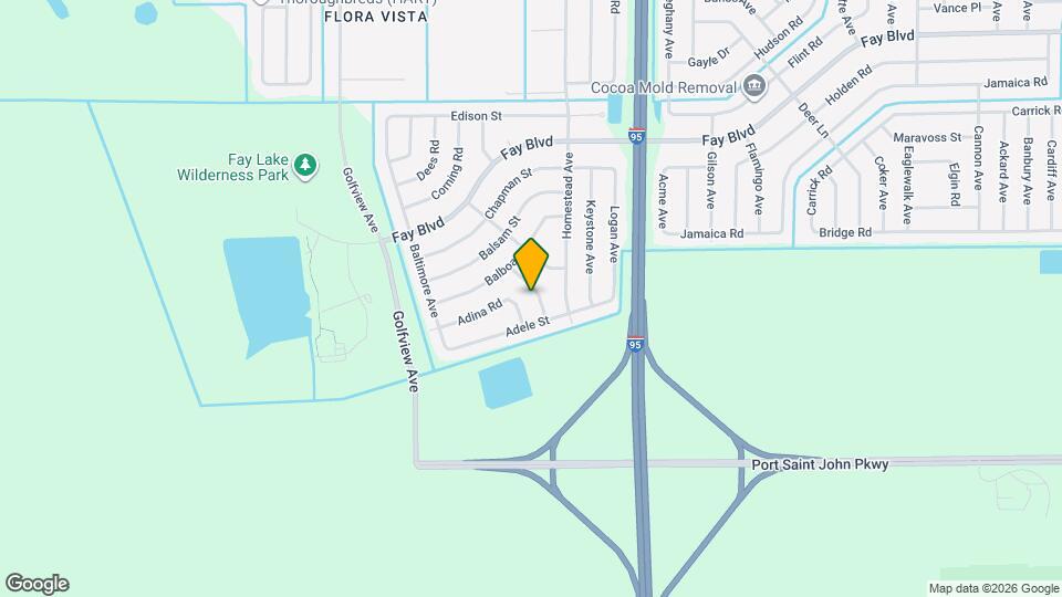 5840 Granite Ln Map and Location Details