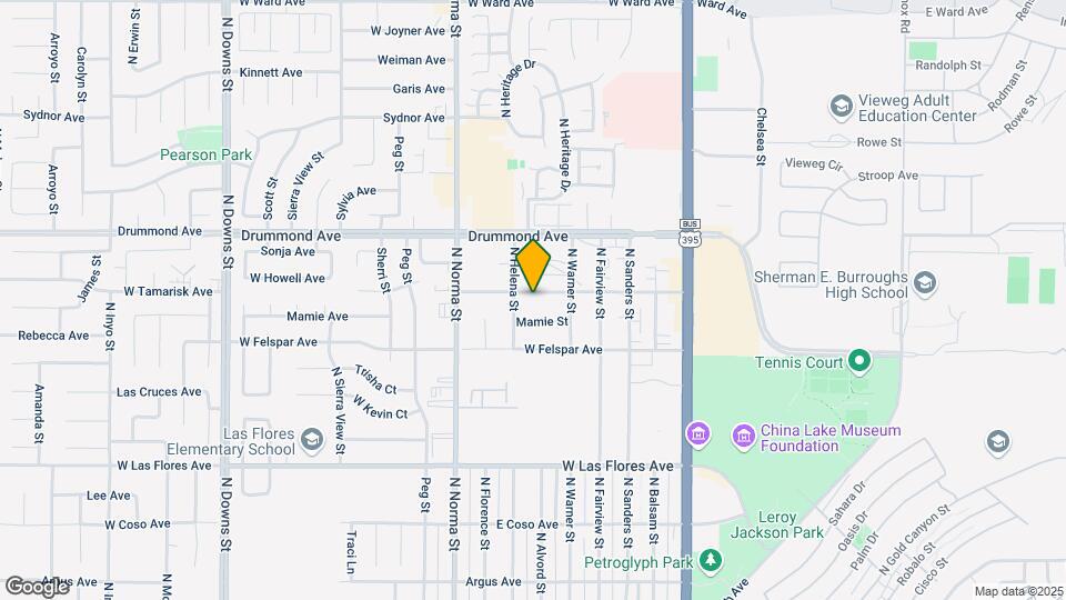 325 W Howell Ave Map and Location Details