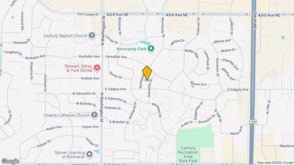 3710 Valcartier St Map and Location Details