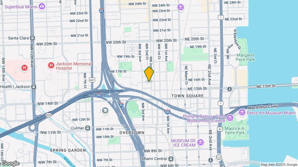 210 NW 16th St Map and Location Details