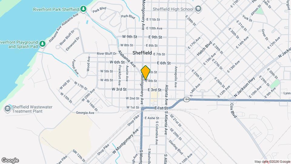 1211 N Nashville Ave Map and Location Details