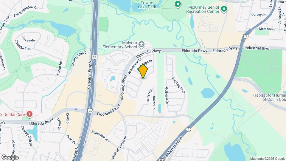 1402 Belaire Dr Map and Location Details