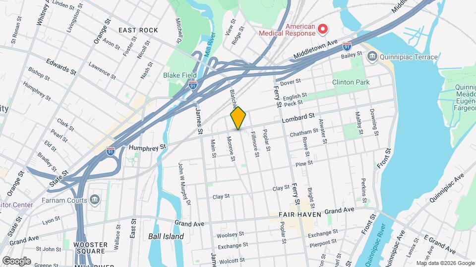 492 Lombard St Map and Location Details