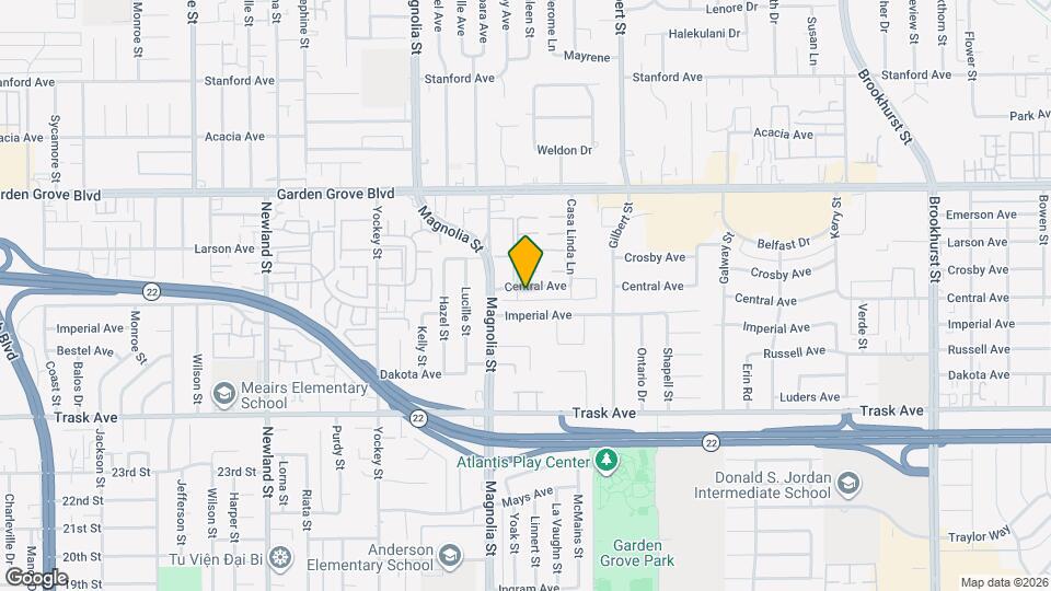 9082 Central Ave Mapa y Detalles de la Ubicación