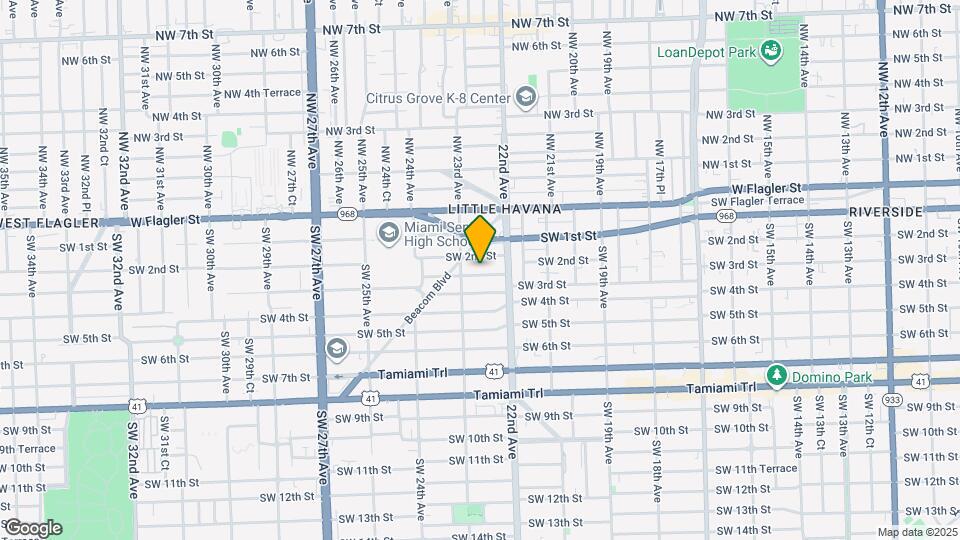 2255 SW 2nd Terrace Map and Location Details