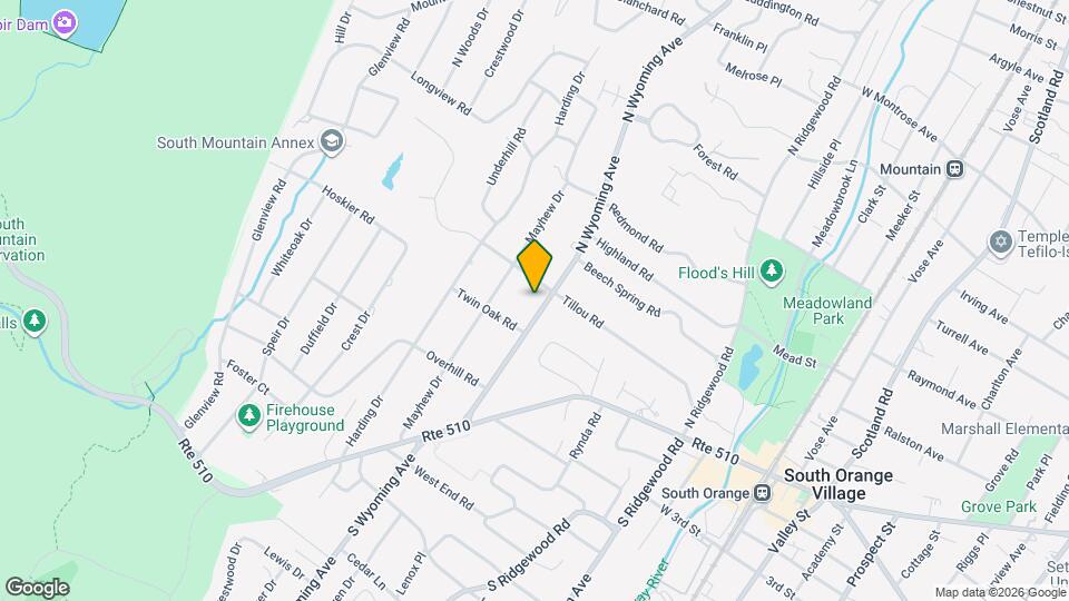 123 N Wyoming Ave Map and Location Details