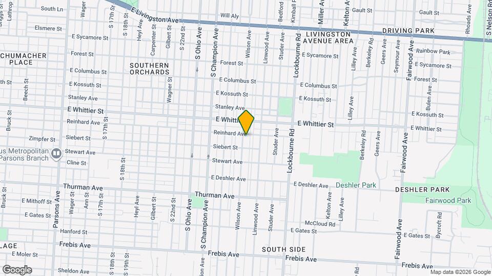 1130 Wilson Ave Map and Location Details