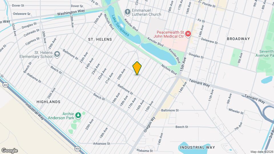 561 18th Ave Mapa y Detalles de la Ubicación